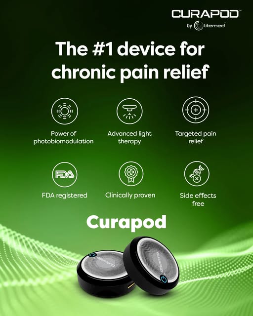 Curapod By Litemed | World's First Adaptive Pain Management System